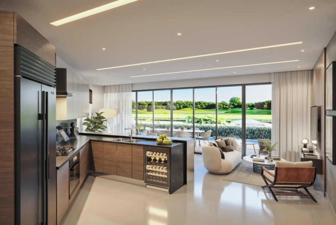 ID , The Winds at Cap Cana, One Bedroom Apartment for Sale in Ciudad las Canas with Golf View ()