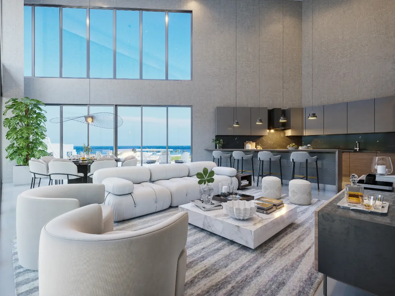 ID , The Winds at Cap Cana, One Bedroom Apartment for Sale in Ciudad las Canas with Golf View ()
