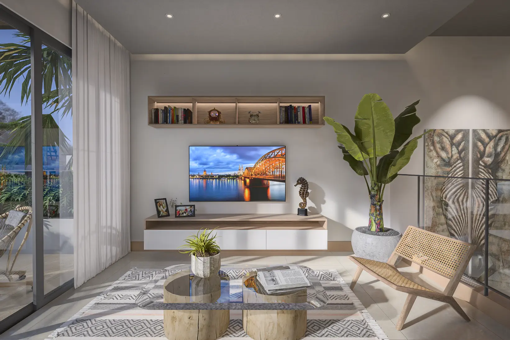 ID , Green Garden III, One Bedroom Penthouse For Sale In Vista Cana, Punta Cana With Rooftop ()