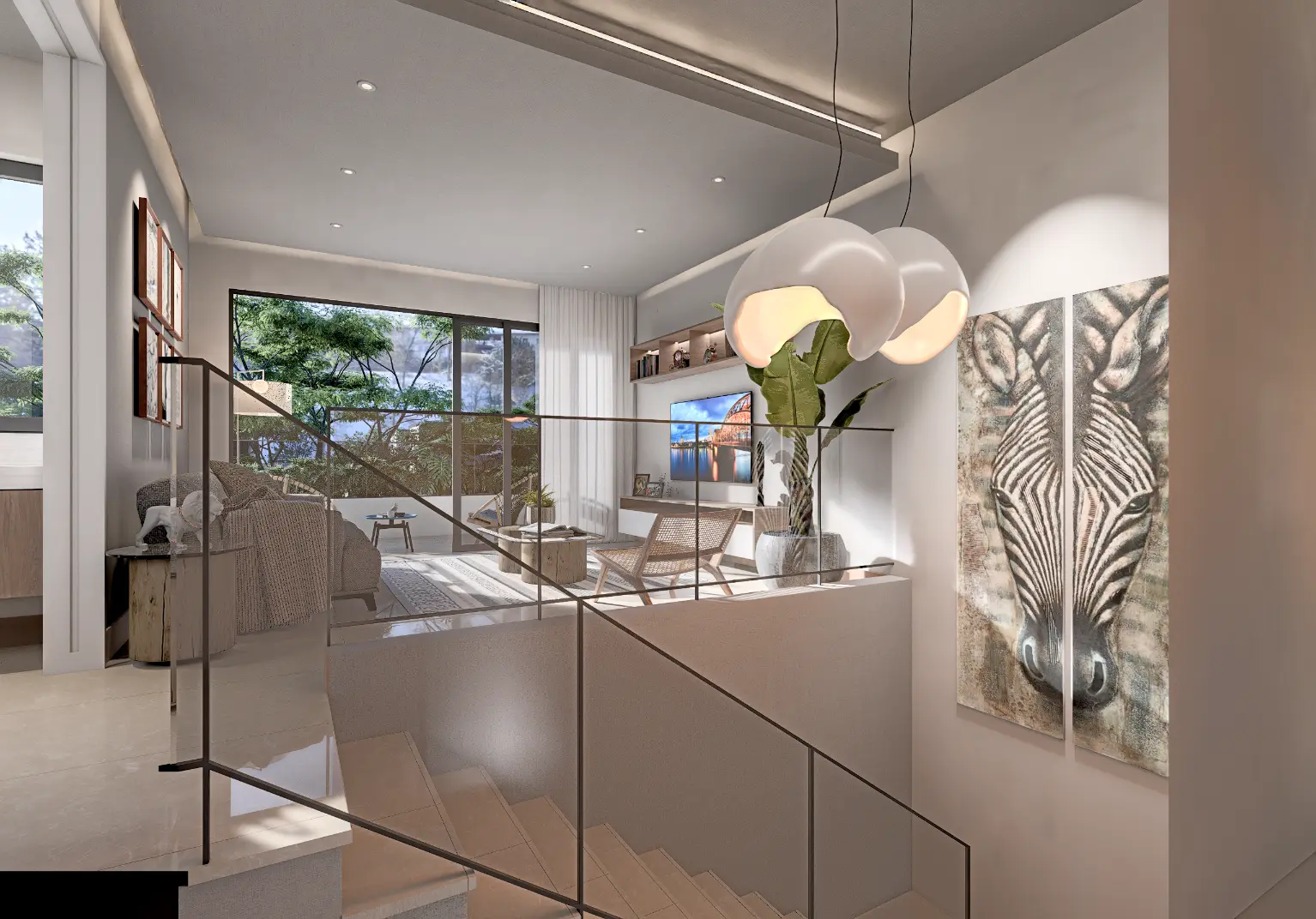 ID , Green Garden III, One Bedroom Penthouse For Sale In Vista Cana, Punta Cana With Rooftop ()