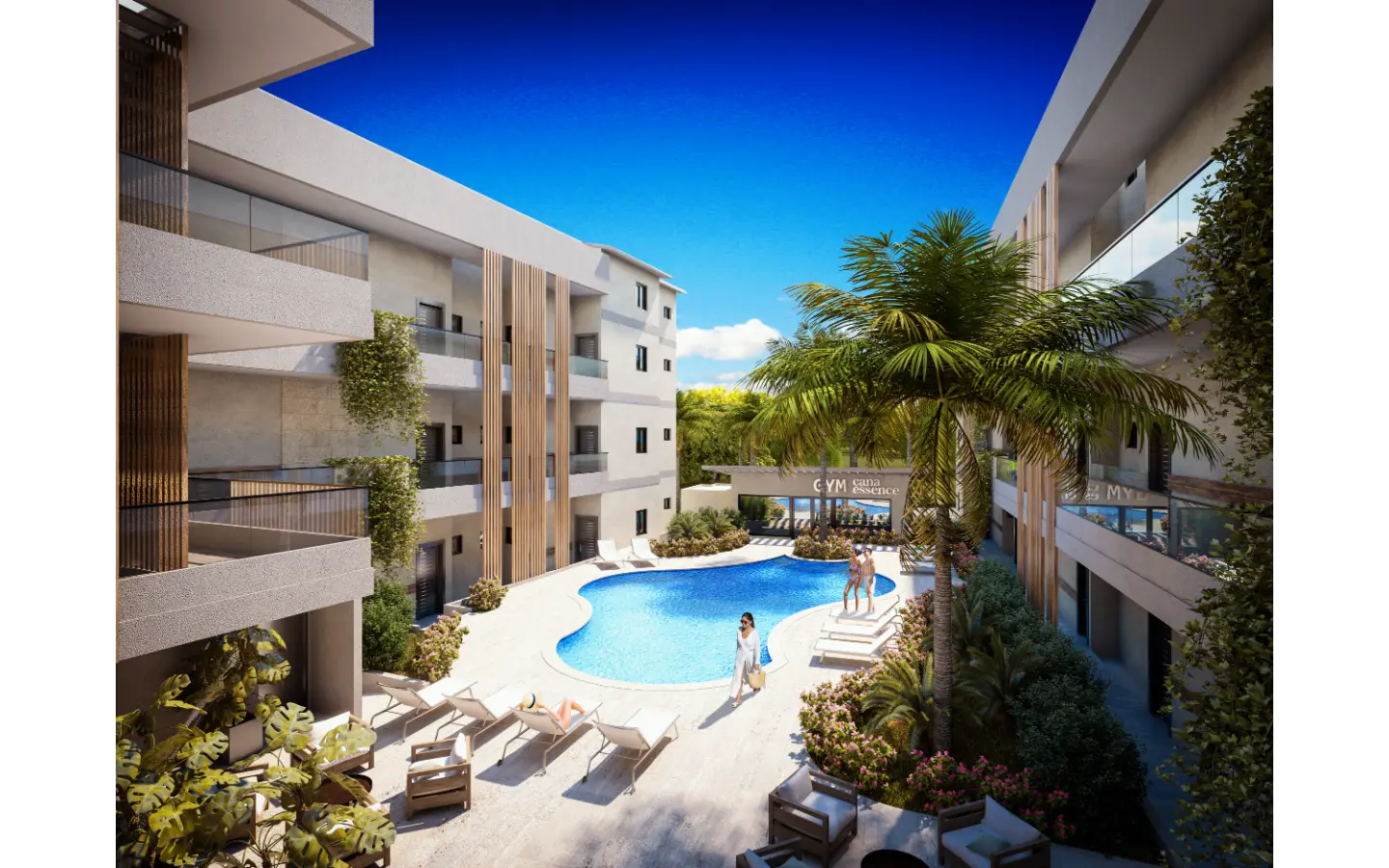 Ciudad las Canas: Three-Bedroom Penthouse for Sale at Cana Essence, Cap Cana