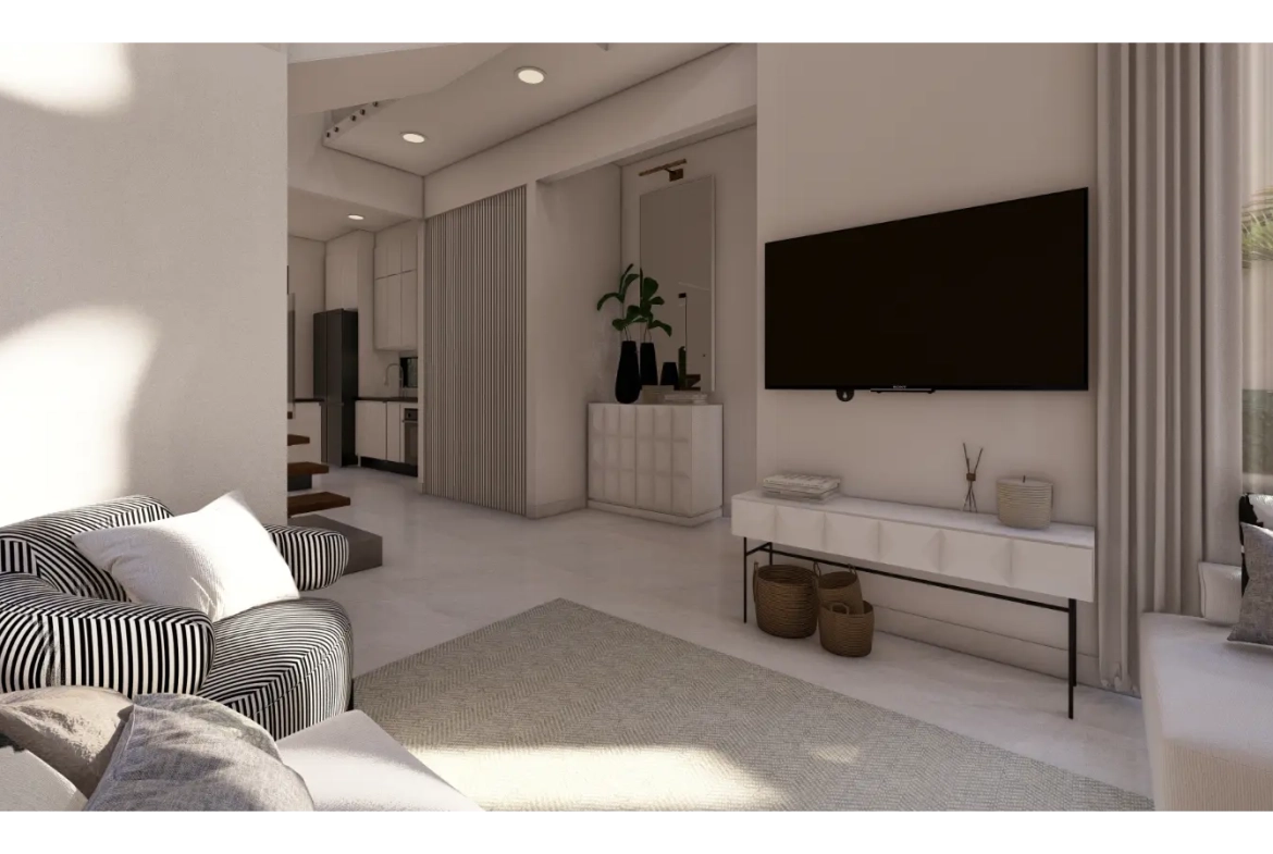 Cascais, Villa de tres dormitorios en venta en el centro de Punta Cana con Patio