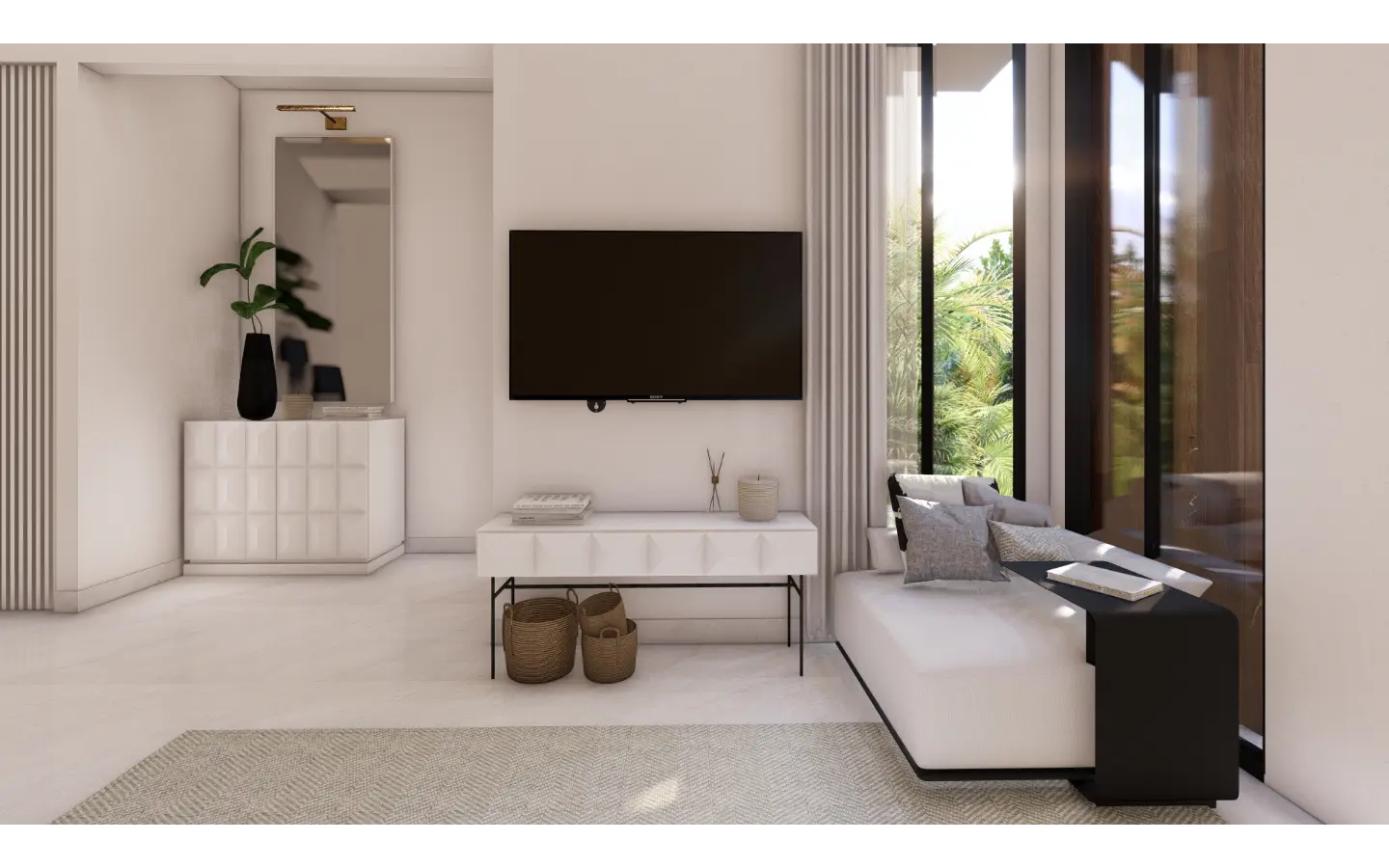 Cascais, Villa de tres dormitorios en venta en el centro de Punta Cana con Patio