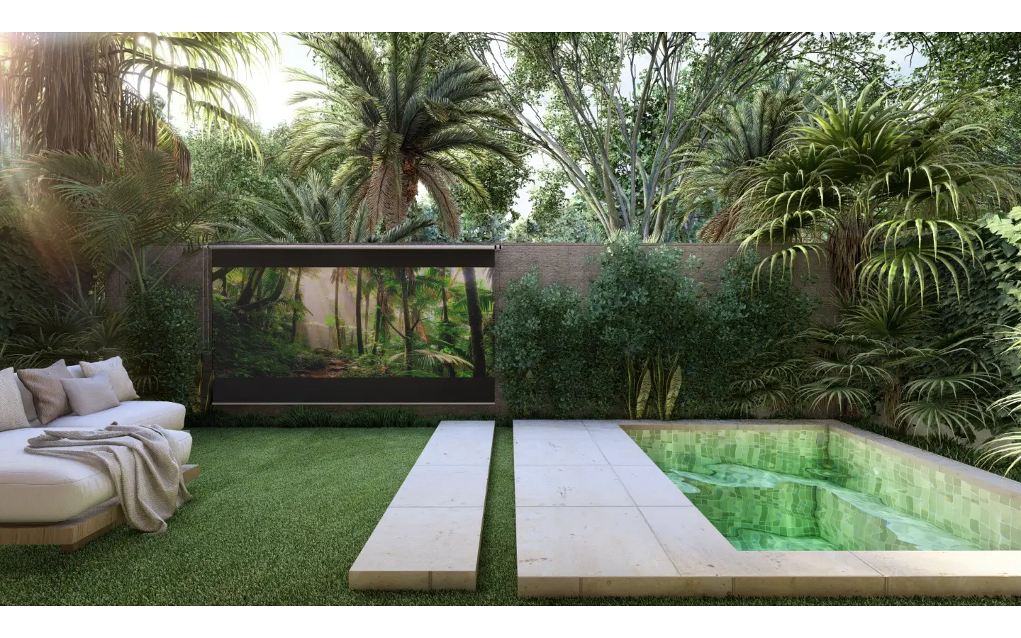 Cascais, Villa de tres dormitorios en venta en el centro de Punta Cana con Patio