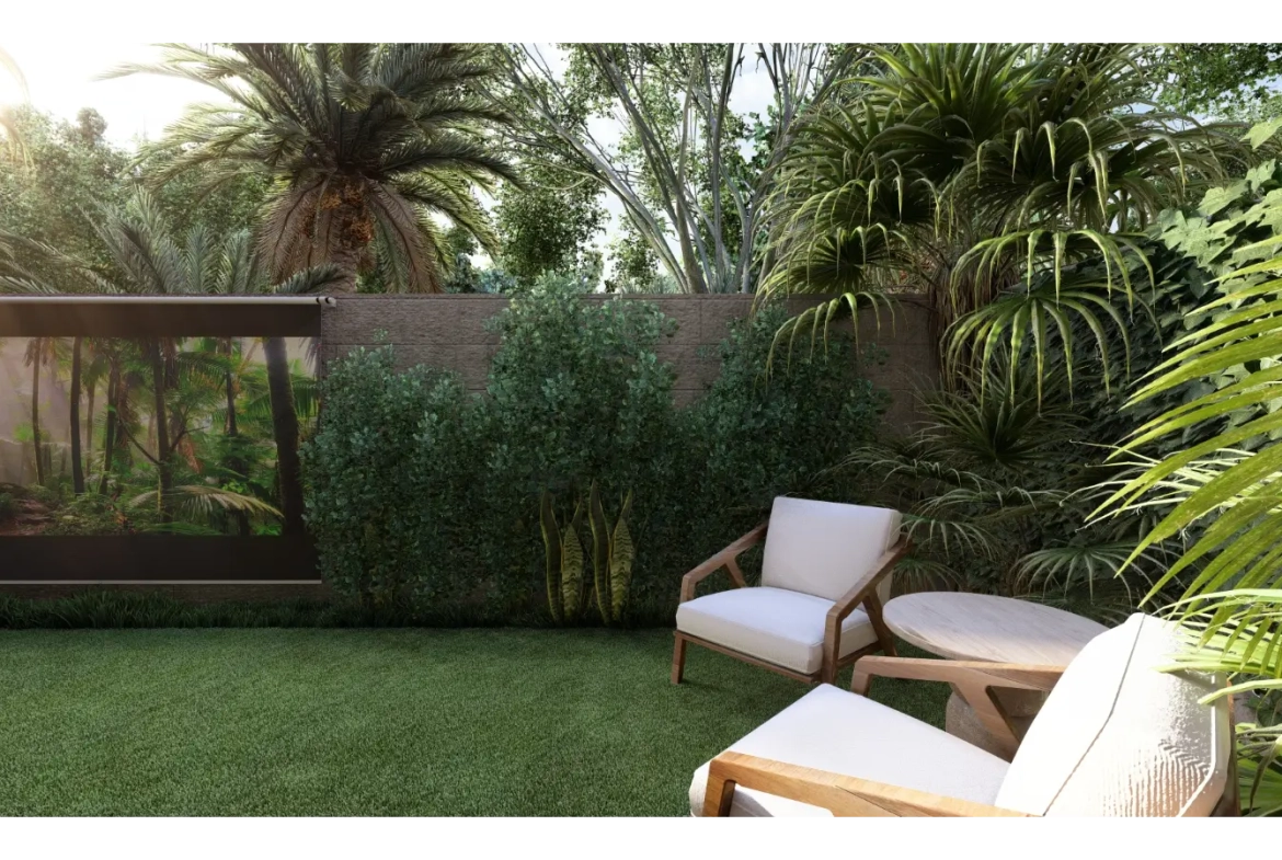Cascais, Villa de tres dormitorios en venta en el centro de Punta Cana con Patio
