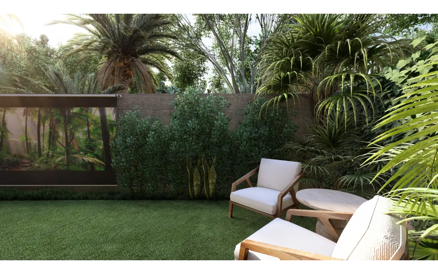 Cascais, Villa de tres dormitorios en venta en el centro de Punta Cana con Patio
