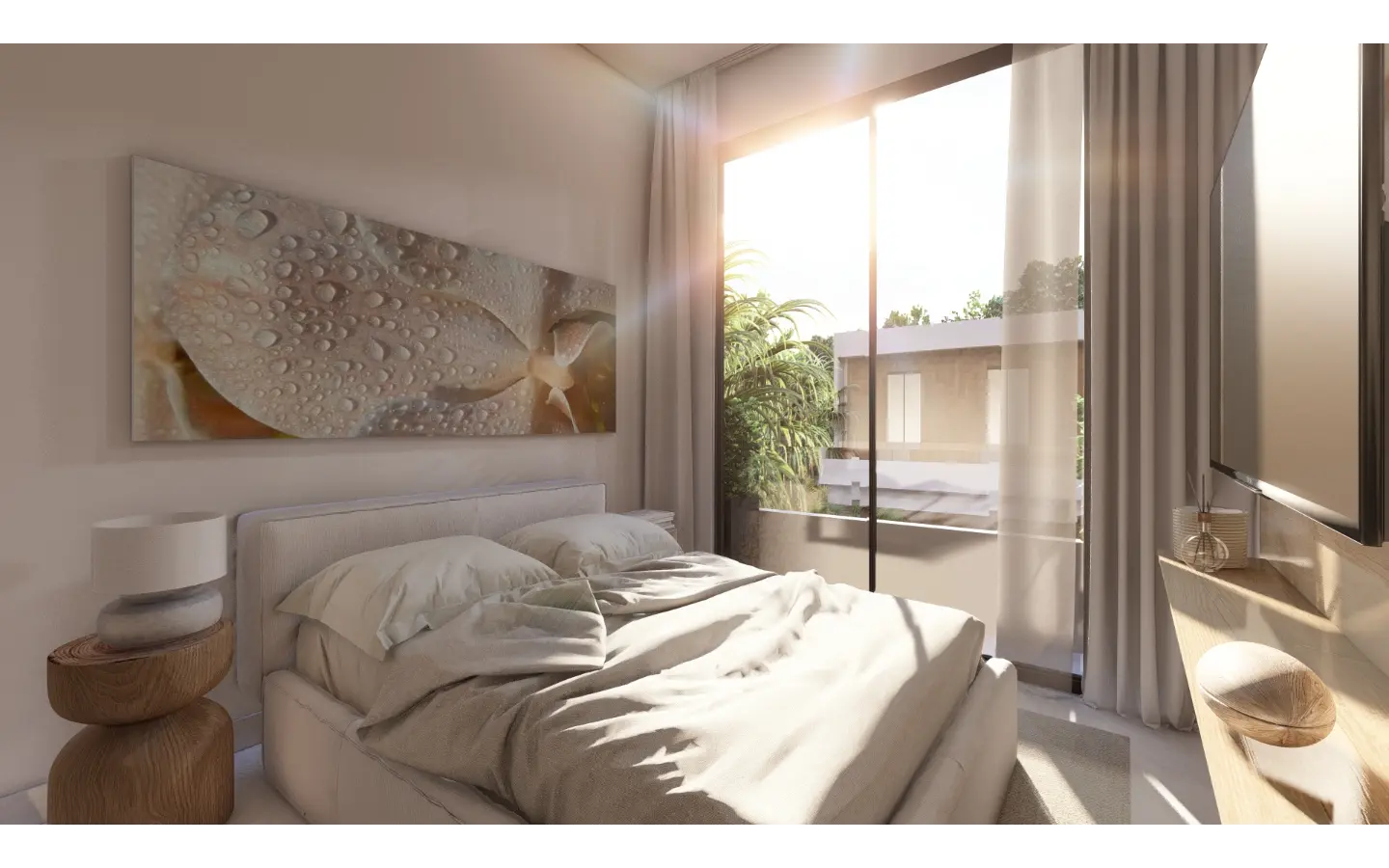 Cascais, Villa de tres dormitorios en venta en el centro de Punta Cana con Patio
