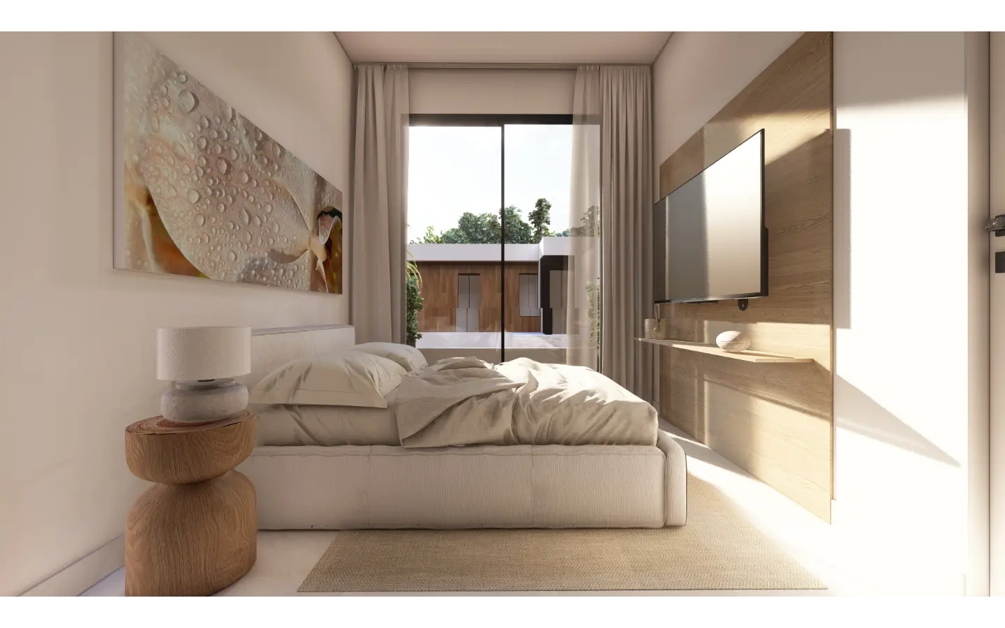 Cascais, Villa de tres dormitorios en venta en el centro de Punta Cana con Patio
