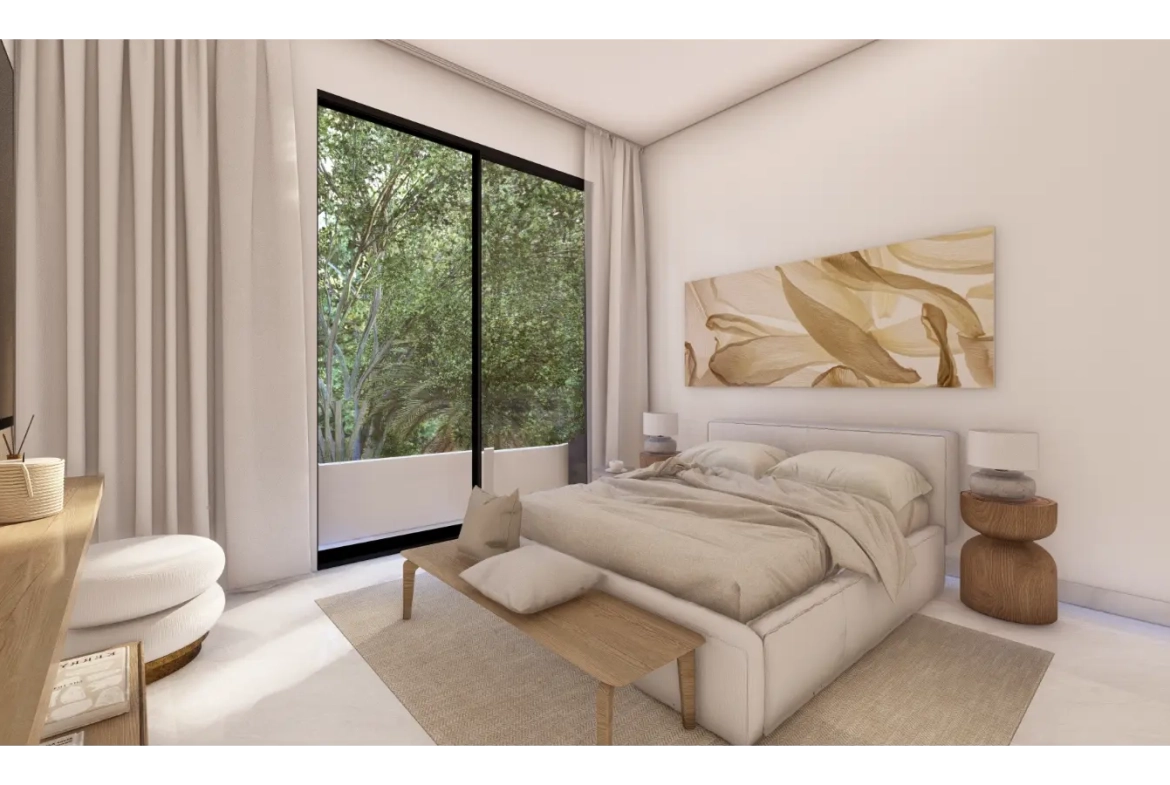 Cascais, Villa de tres dormitorios en venta en el centro de Punta Cana con Patio