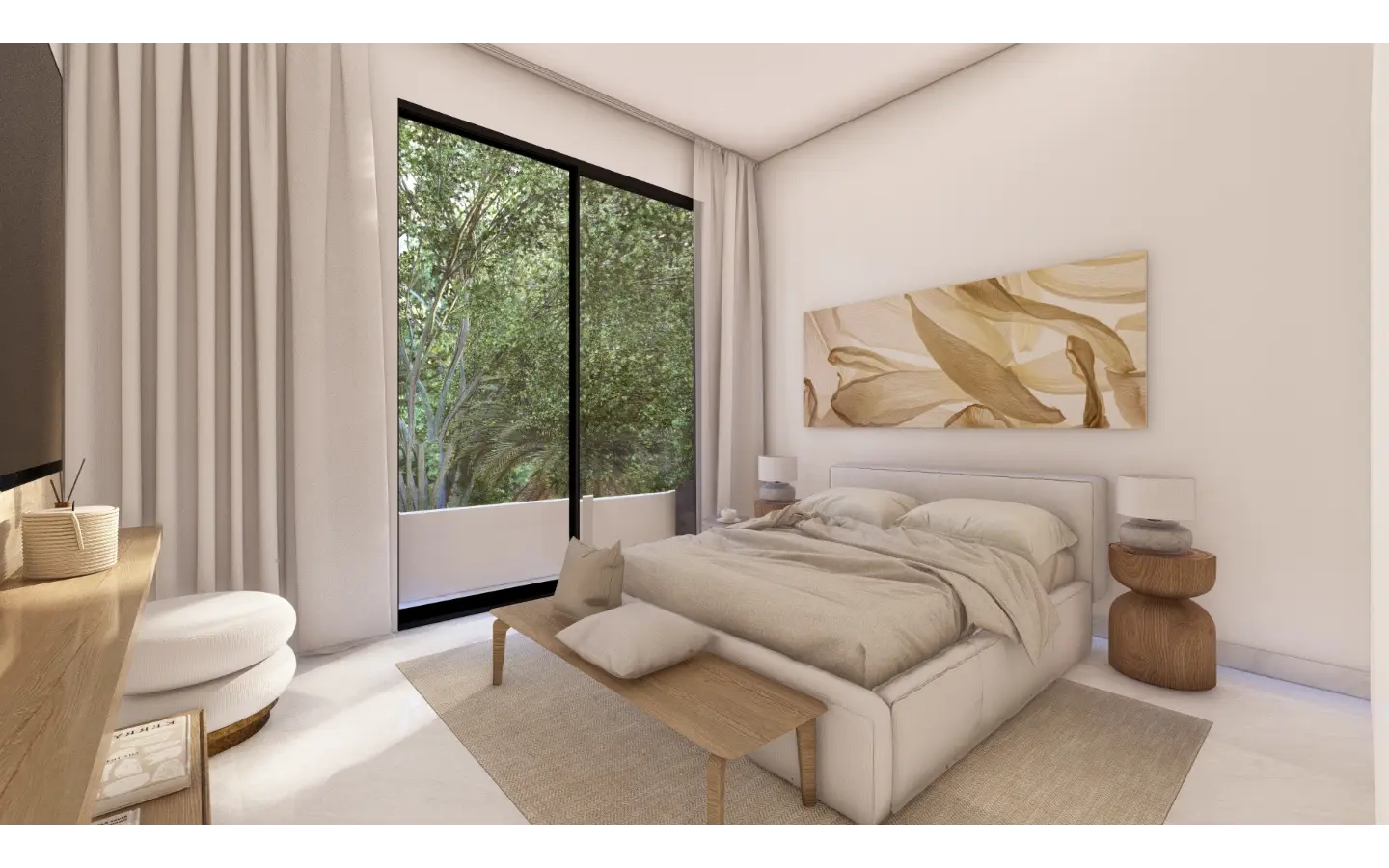 Cascais, Villa de tres dormitorios en venta en el centro de Punta Cana con Patio