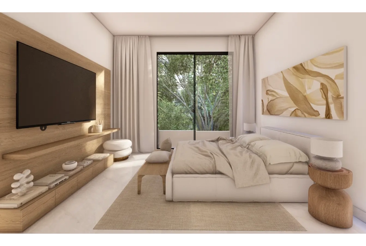 Cascais, Villa de tres dormitorios en venta en el centro de Punta Cana con Patio