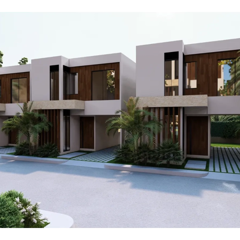 ID , Cascais, Three Bedroom villa for sale in Downtown Punta Cana with Patio ()