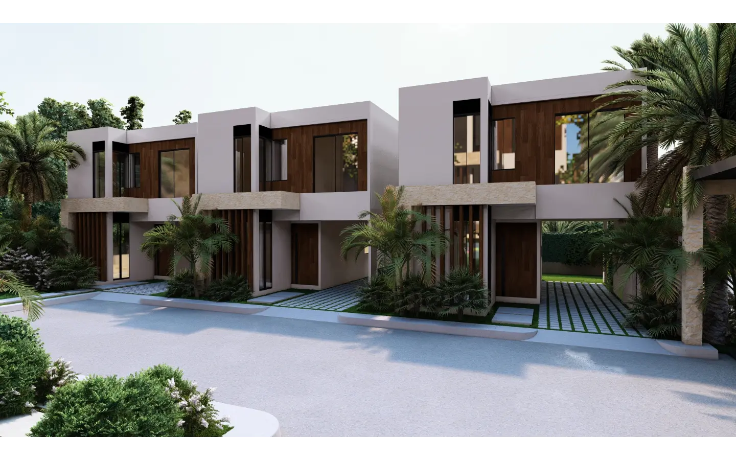 Cascais by Crasqui – Modern 4-Bedroom Villa for Sale in Downtown Punta Cana with Private Patio