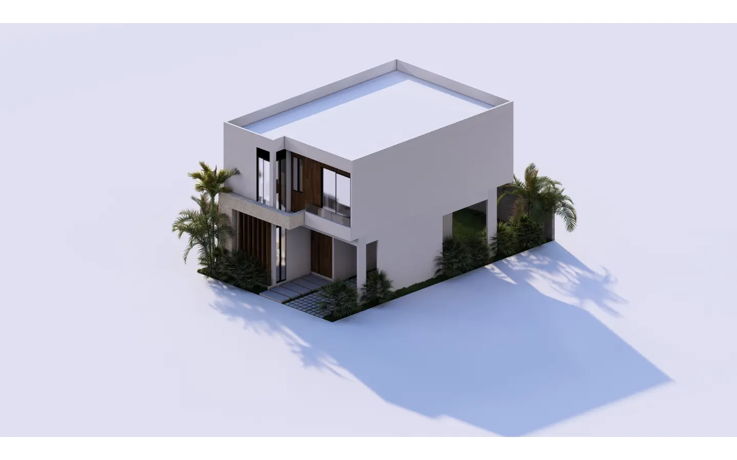 Cascais, Villa de tres dormitorios en venta en el centro de Punta Cana con Patio