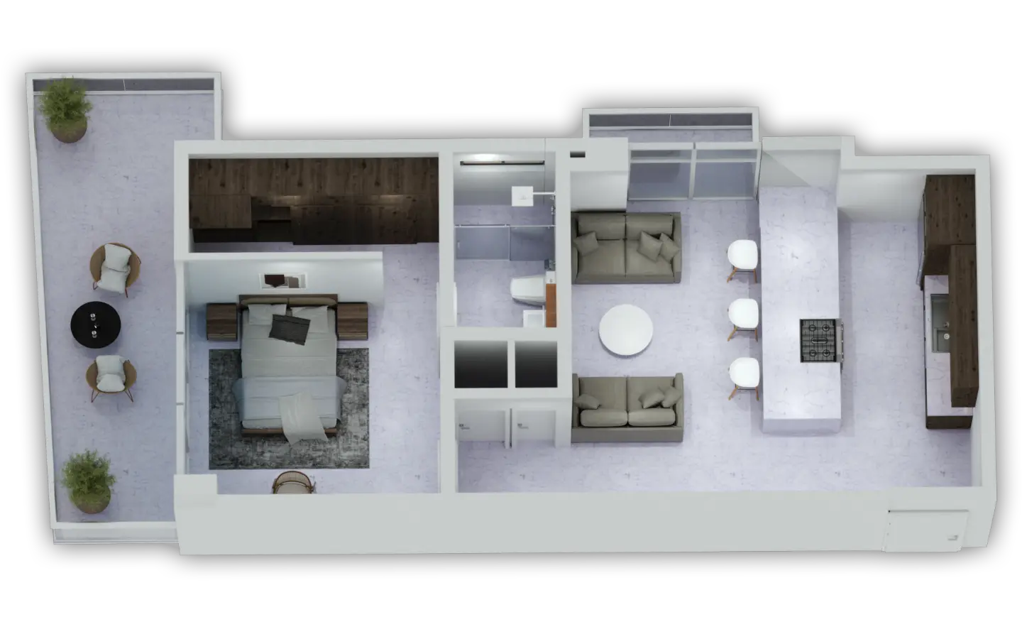 ID , Ciudad las Canas One Bedroom Apartment for Sale at Turquoise Residences, Cap Cana ()