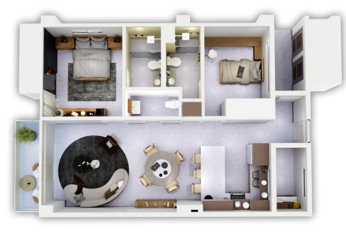 ID , Ciudad las Canas One Bedroom Apartment for Sale at Turquoise Residences, Cap Cana ()