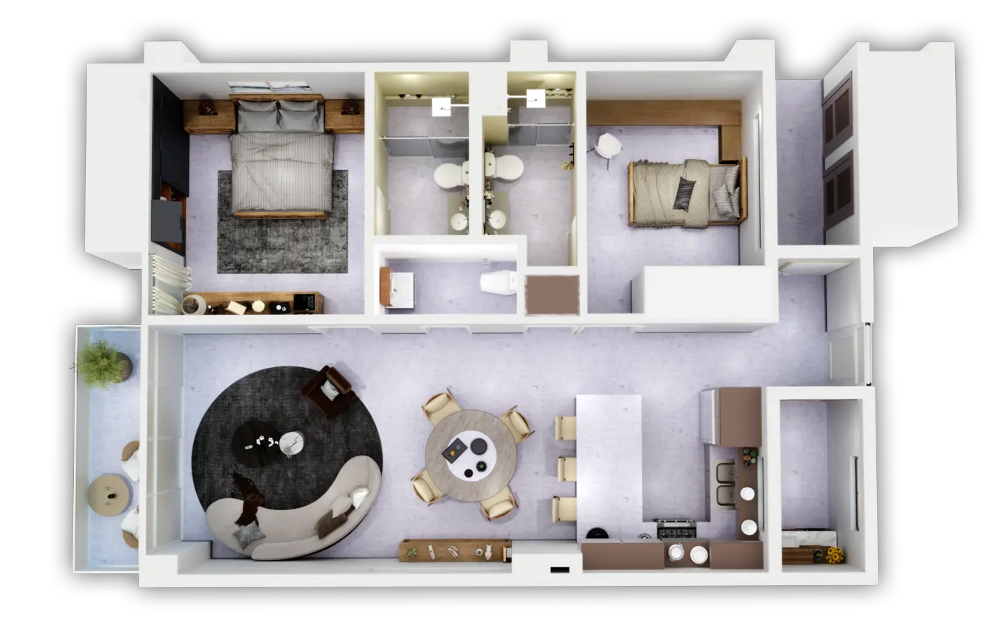 ID , Ciudad las Canas One Bedroom Apartment for Sale at Turquoise Residences, Cap Cana ()