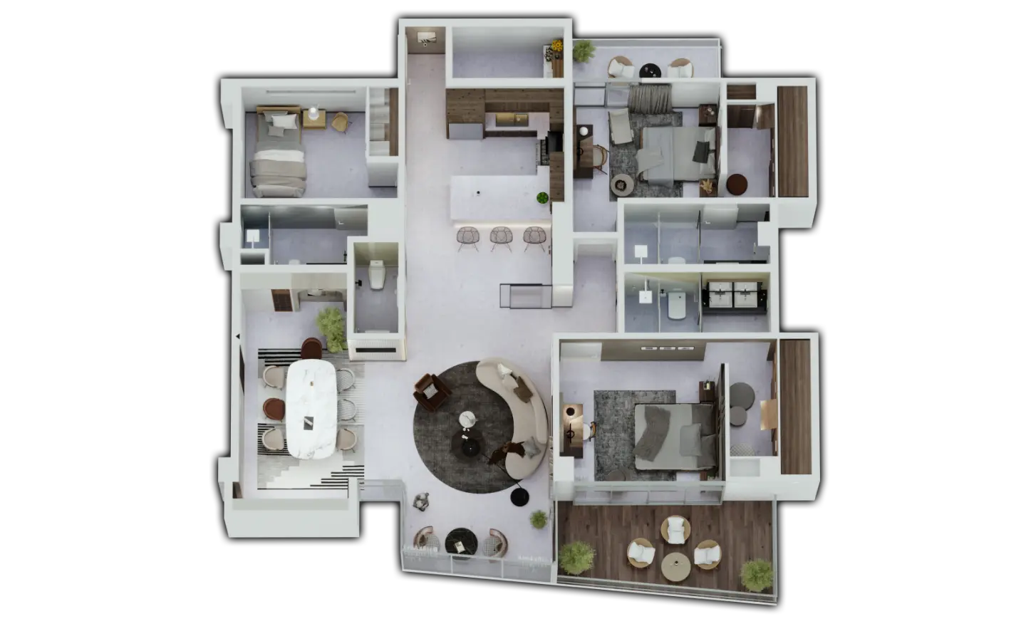 ID , Ciudad las Canas One Bedroom Apartment for Sale at Turquoise Residences, Cap Cana ()