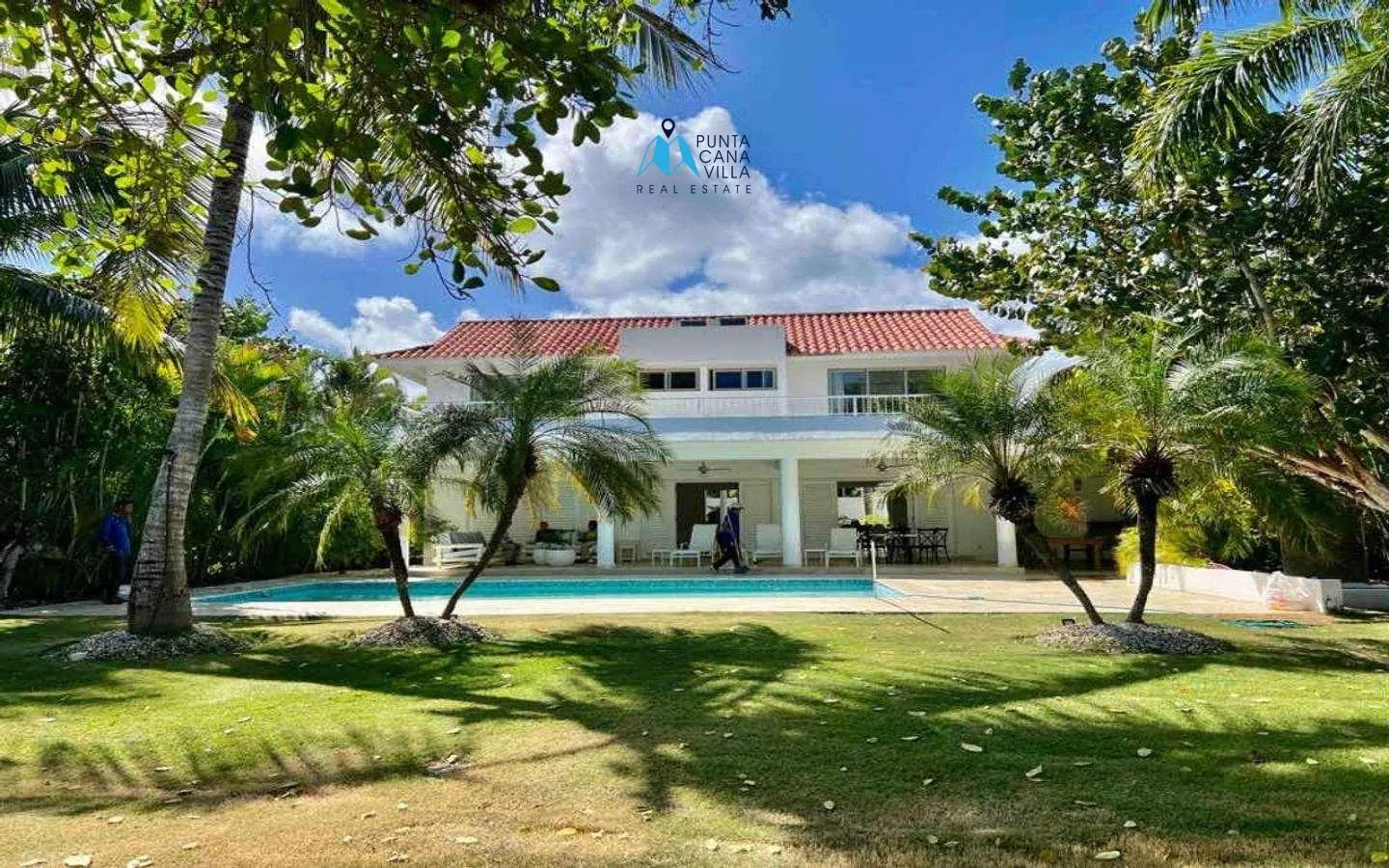 Cocotal: Furnished Four Bedroom Bavaro Villa For Sale