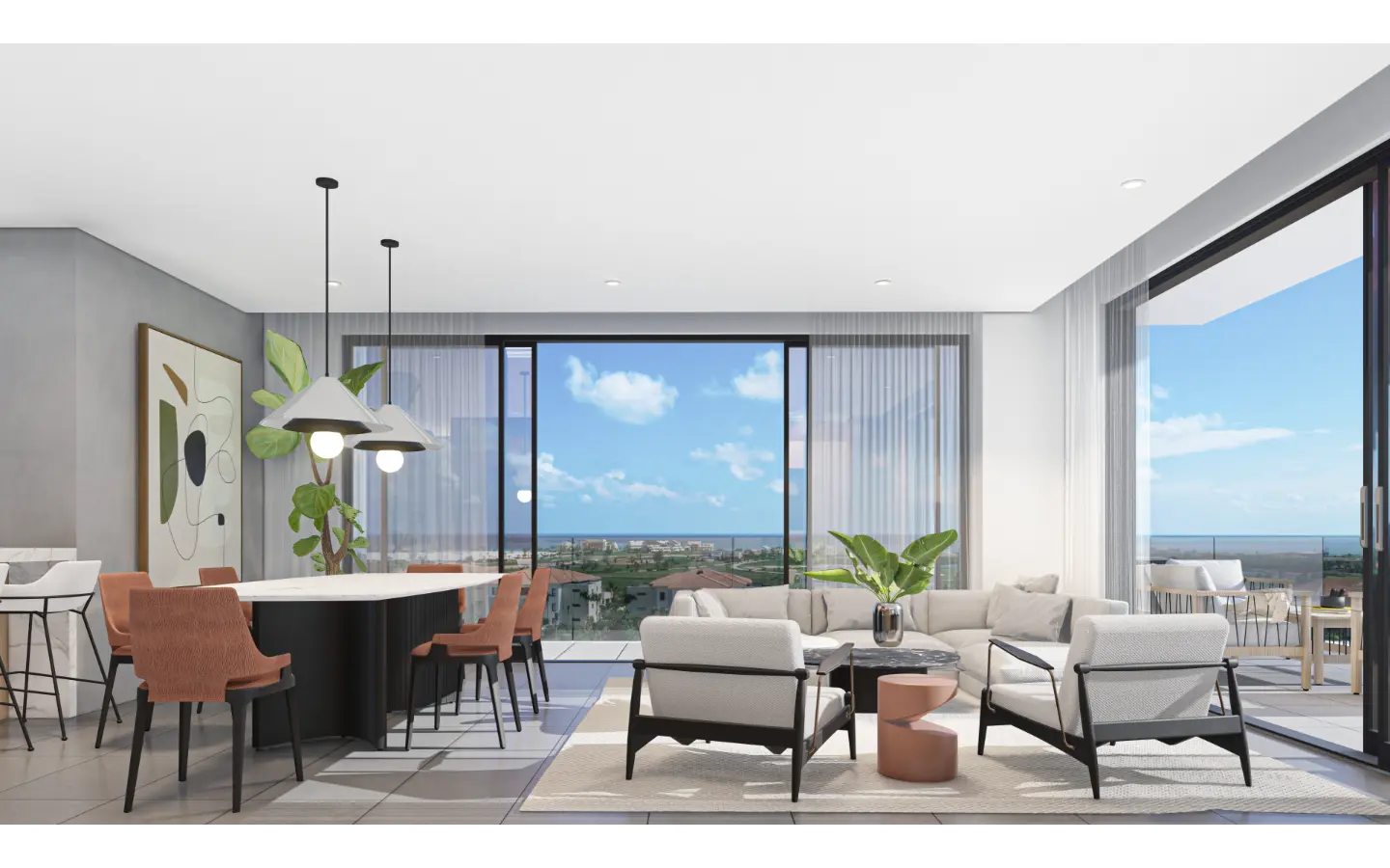 ID , Two Bedroom Ocean View Condo for Sale at Icon Bay, Cap Cana ()
