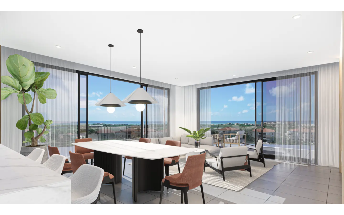 ID , Two Bedroom Ocean View Condo for Sale at Icon Bay, Cap Cana ()
