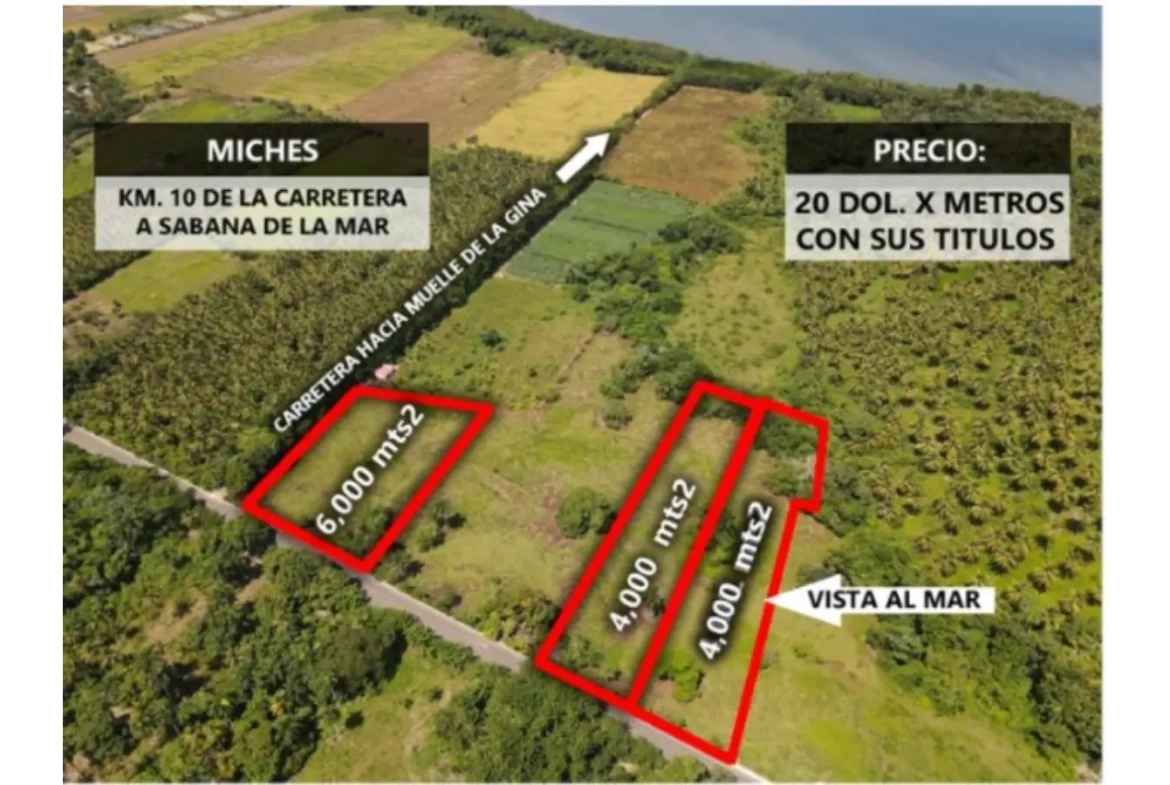 ID , Miches, Lot for Sale in El Seibo Province, Dominican Republic ()