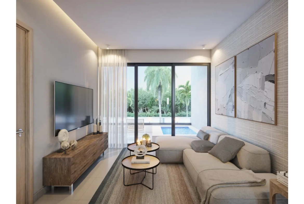 ID , LM Residences, one bedroom apartment for sale in Punta Cana with Balcony ()