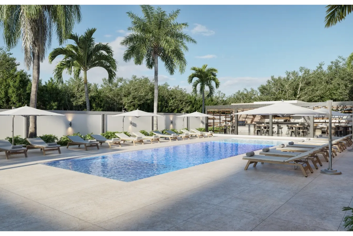 ID , LM Residences, one bedroom apartment for sale in Punta Cana with Balcony ()