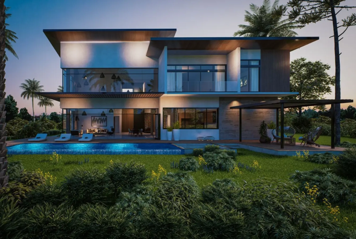 ID , Ciudad Las Canas, four bedroom villa for sale at Park Residences in Cap Cana ()