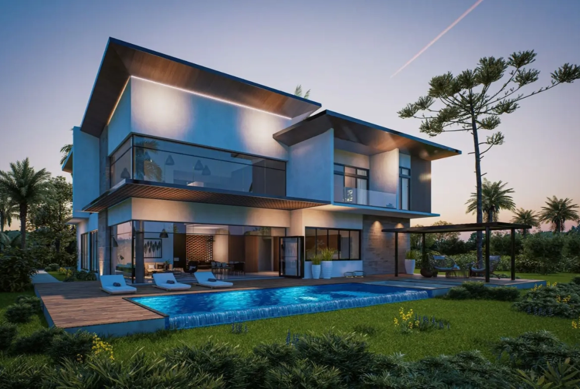 ID , Ciudad Las Canas, four bedroom villa for sale at Park Residences in Cap Cana ()