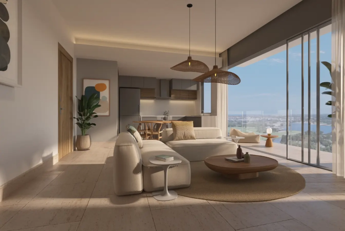 ID , Solea Tower, One Bedroom Condo for sale at Zabela Beach in Punta Cana with Garden View ()