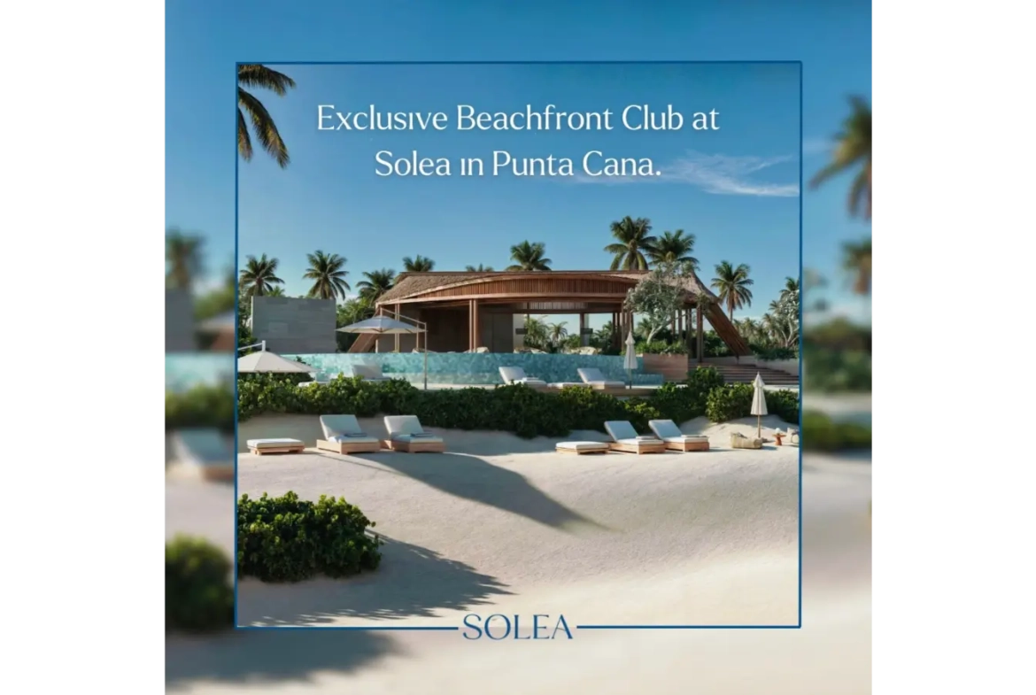 ID , Solea Tower, One Bedroom Condo for sale at Zabela Beach in Punta Cana with Garden View ()