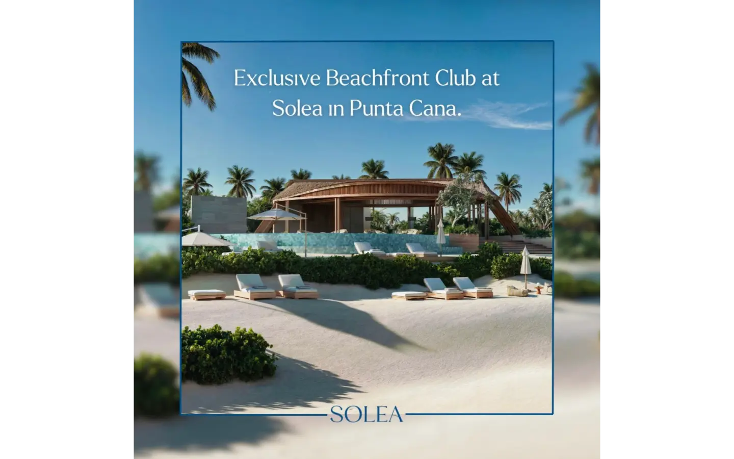 ID , Solea Tower, One Bedroom Condo for sale at Zabela Beach in Punta Cana with Garden View ()