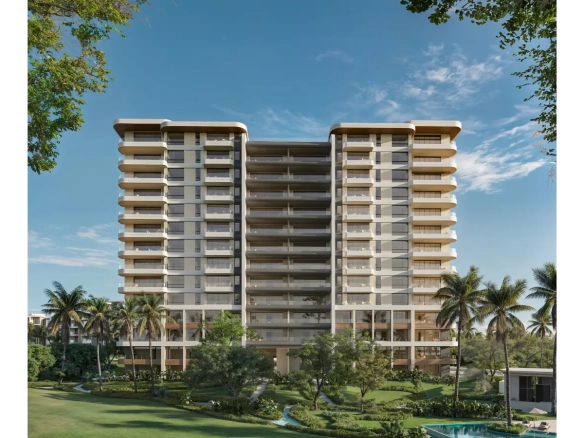 ID , Solea Tower, One Bedroom Condo for sale at Zabela Beach in Punta Cana with Garden View ()