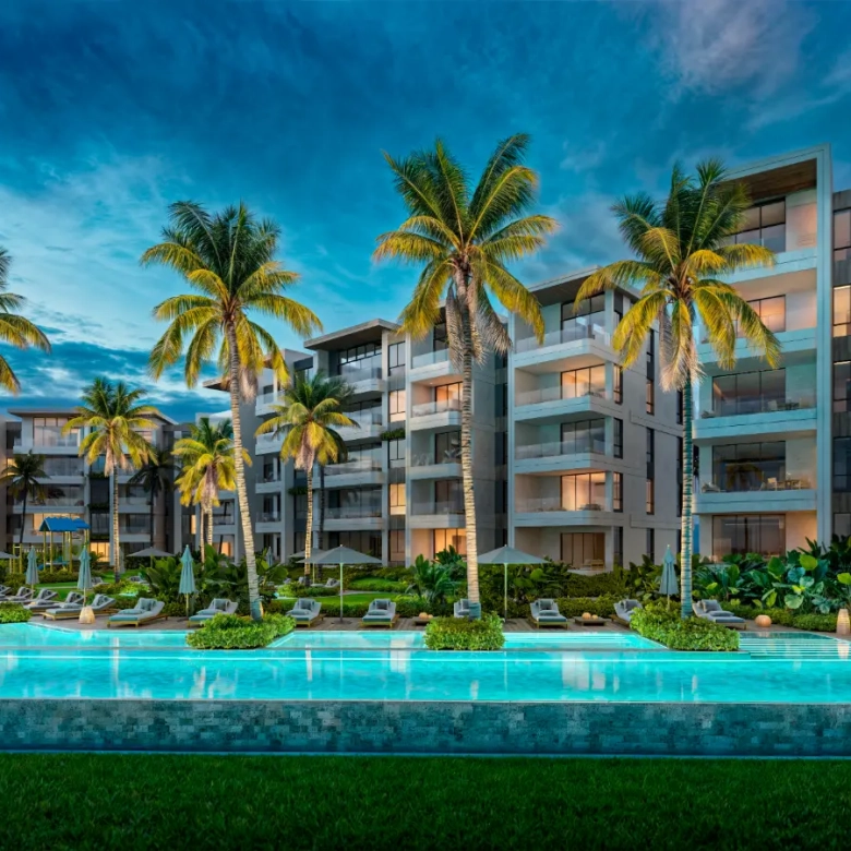 ID , Solea at Zabela Beach, One Bedroom Condo for sale in Punta Cana with Pool View ()