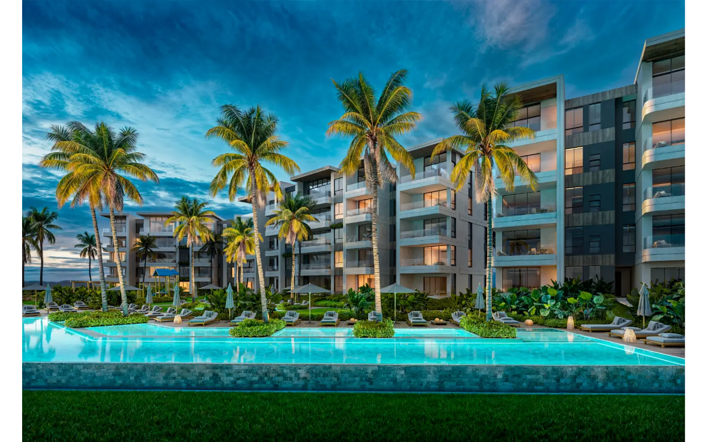 Solea at Zabela Beach, One Bedroom Condo for sale in Macao, Punta Cana with Pool View