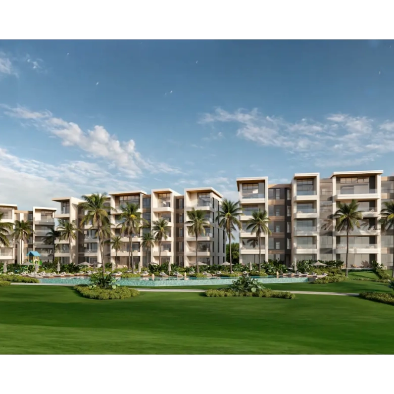 ID , Two Bedroom condo For Sale at Solea Palms, Zabela Beach in Punta Cana ()