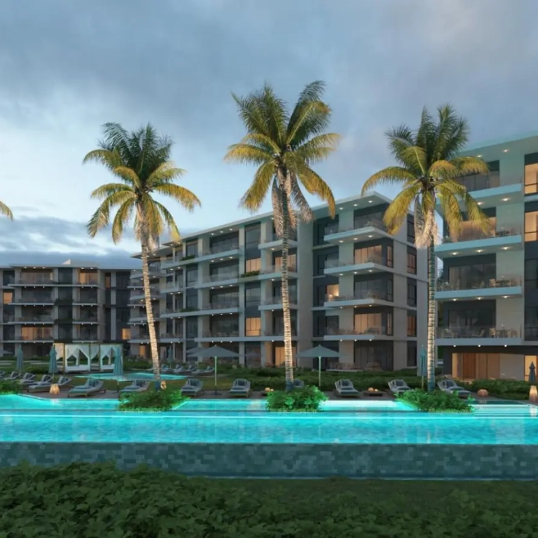 ID , Zabela Beach, One Bedroom Condo for sale at Solea Palms in Punta Cana with Garden View ()