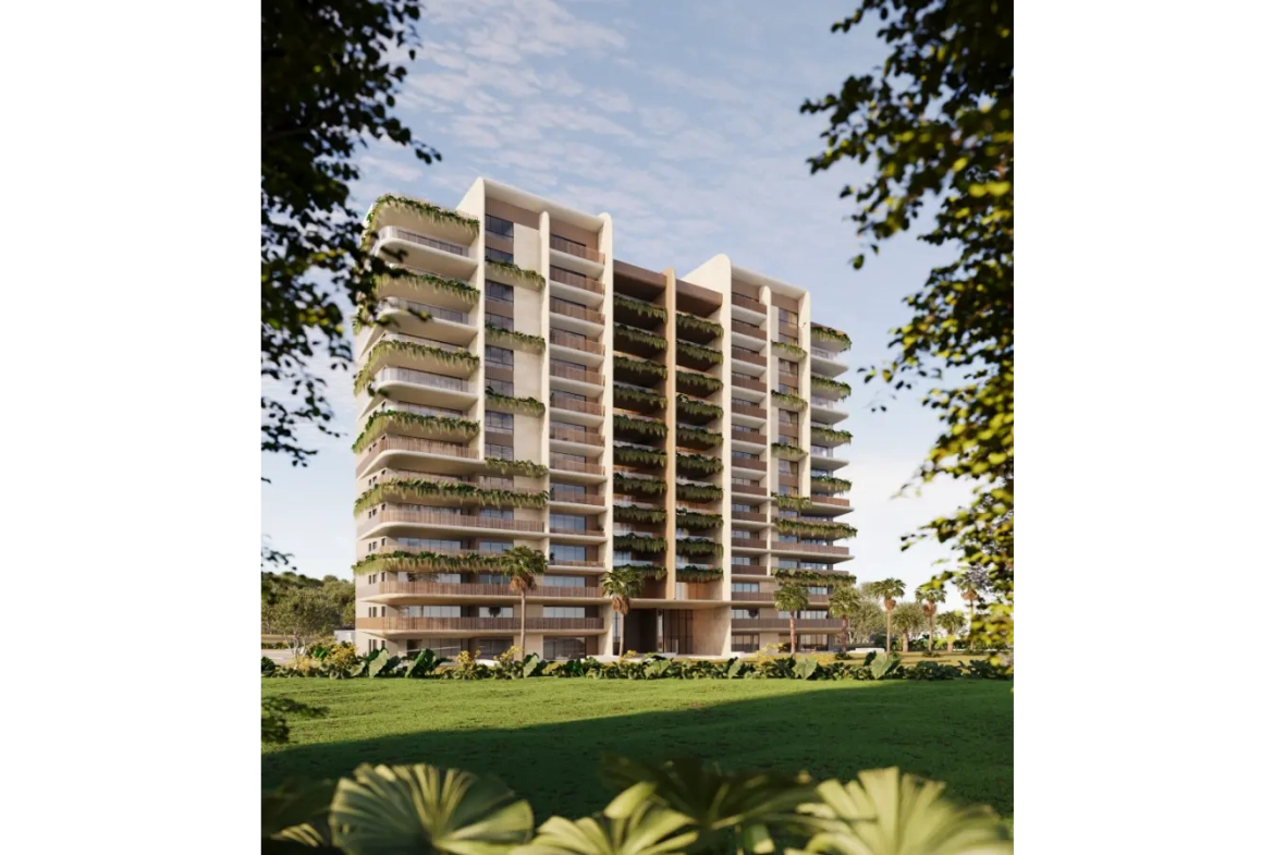 ID , Zabela Beach, Two Bedroom Condo with Golf View for Sale at Solea Tower, Punta Cana ()