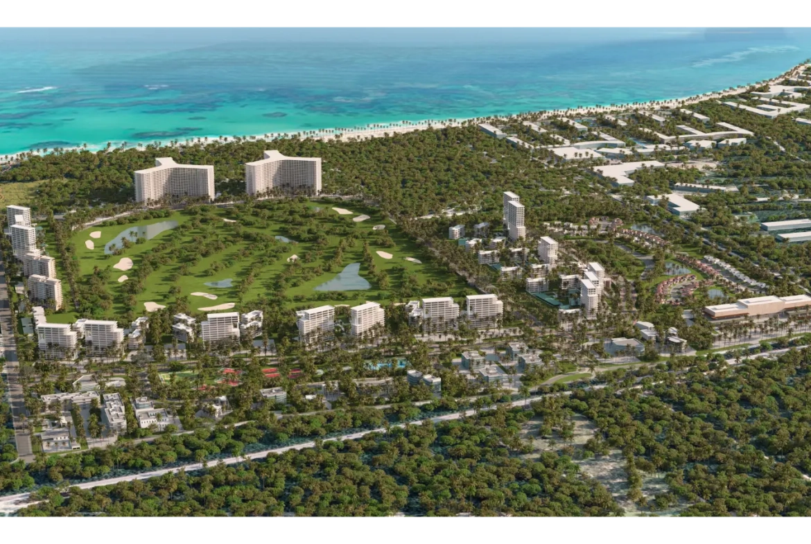 ID , Zabela Beach, Two Bedroom Condo with Golf View for Sale at Solea Tower, Punta Cana ()