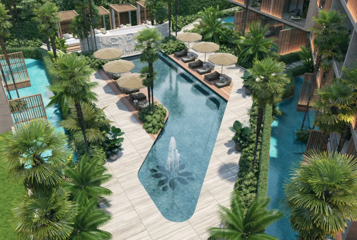 ID , Luxurious Two Bedroom Apartments for sale at Naviva Residences, Downtown Punta Cana ()