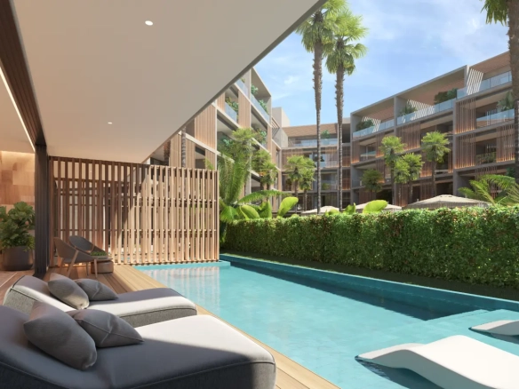 ID , Luxurious Two Bedroom Apartments for sale at Naviva Residences, Downtown Punta Cana ()