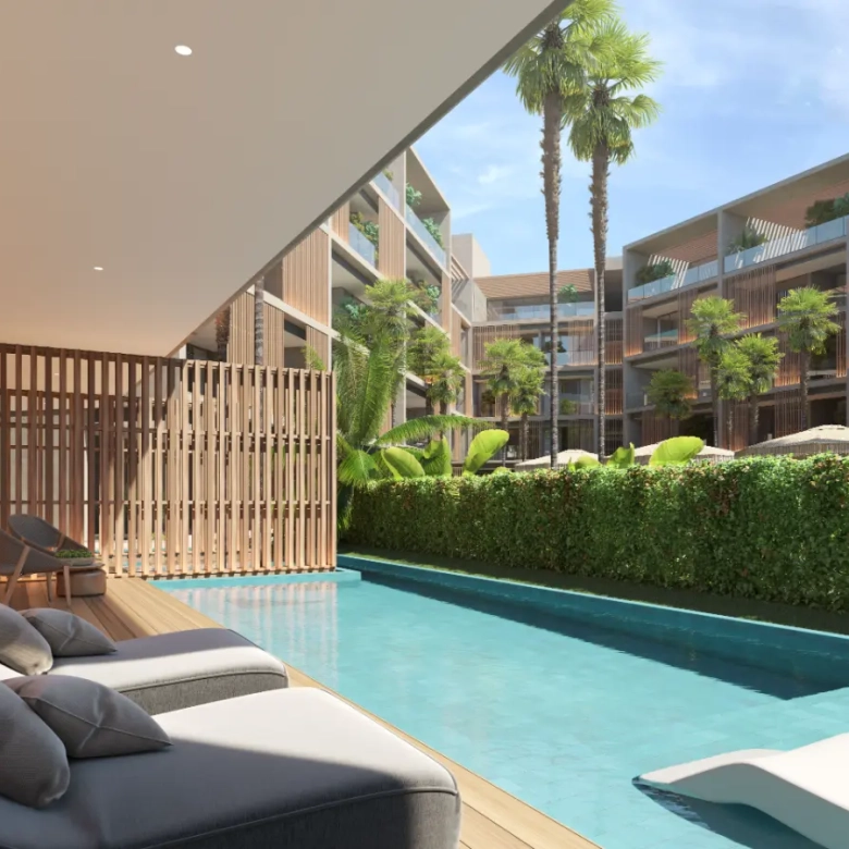ID , Luxurious Two Bedroom Apartments for sale at Naviva Residences, Downtown Punta Cana ()