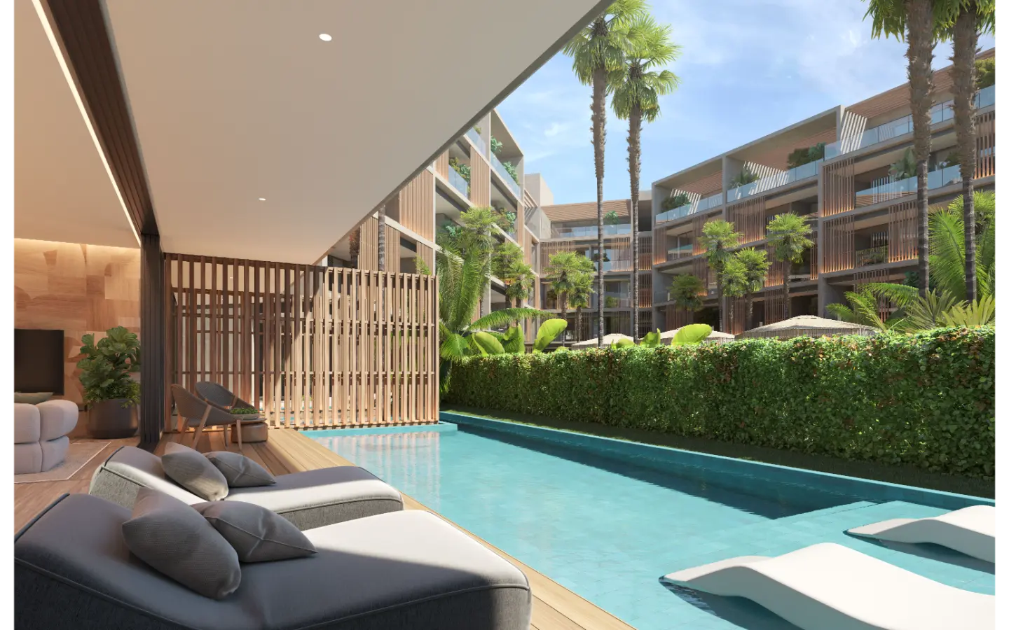 Downtown Punta Cana, Luxurious Two Bedroom Apartments for sale at Naviva Residences