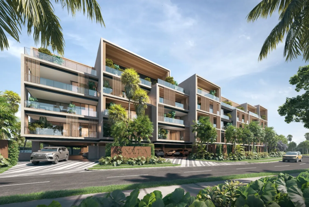 ID , Naviva Residences, One Bedroom Apartment for sale in Downtown Punta Cana with Studio ()