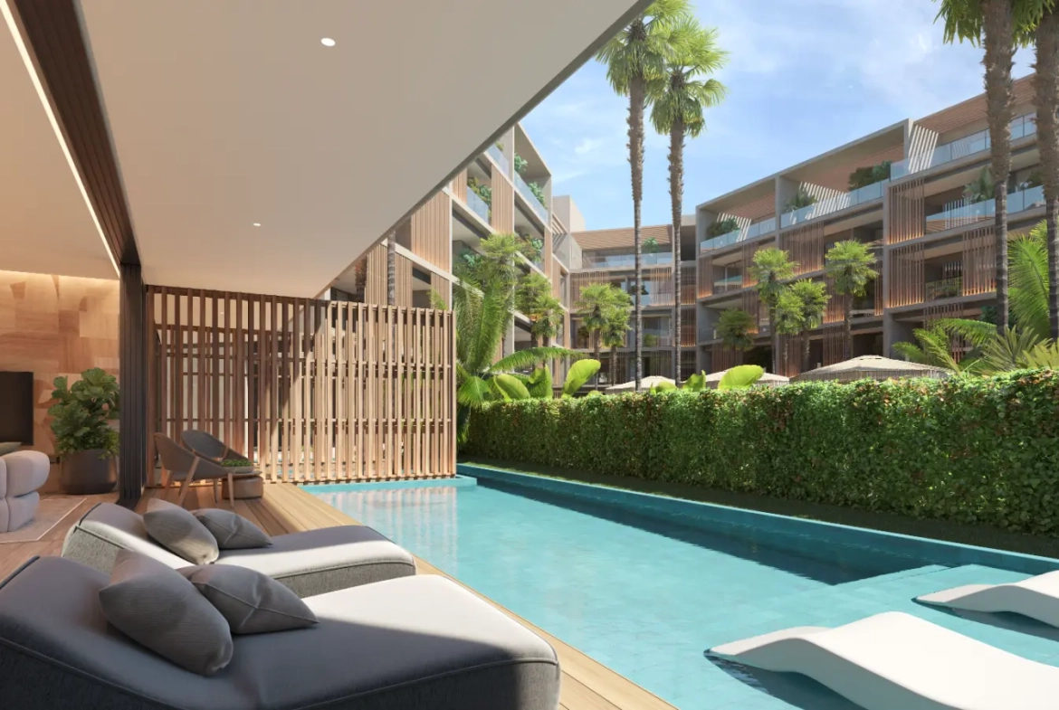 ID , Naviva Residences, One Bedroom Apartment for sale in Downtown Punta Cana with Studio ()