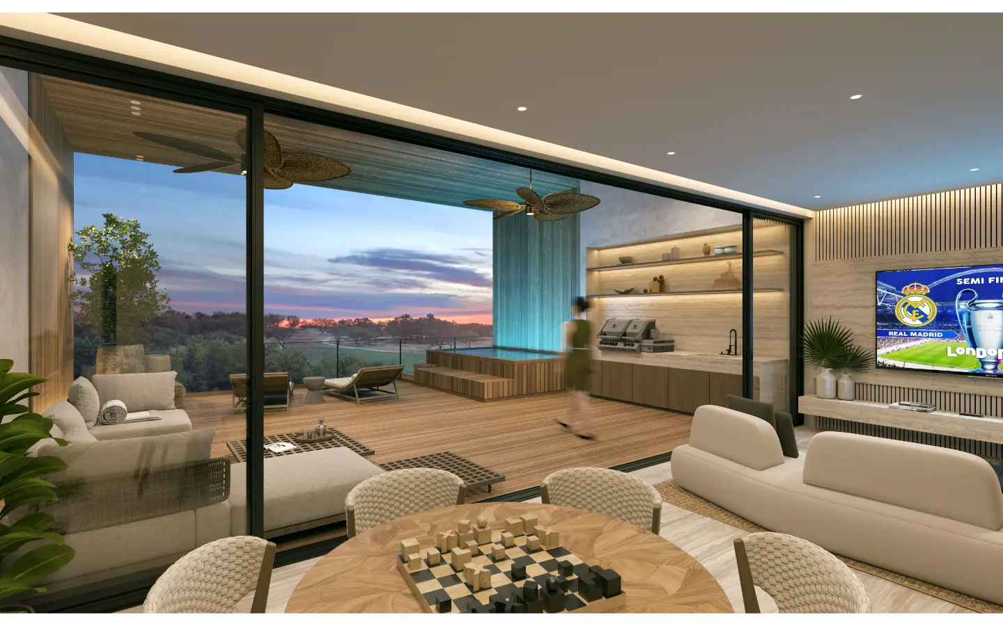 ID , Naviva Residences, One Bedroom Apartment for sale in Downtown Punta Cana with Studio ()