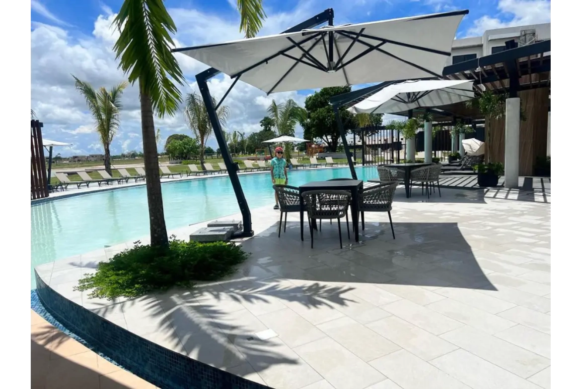 ID , Panorama Lake, Charming Three Bedroom Apartment for Sale in Vista Cana, Punta Cana ()