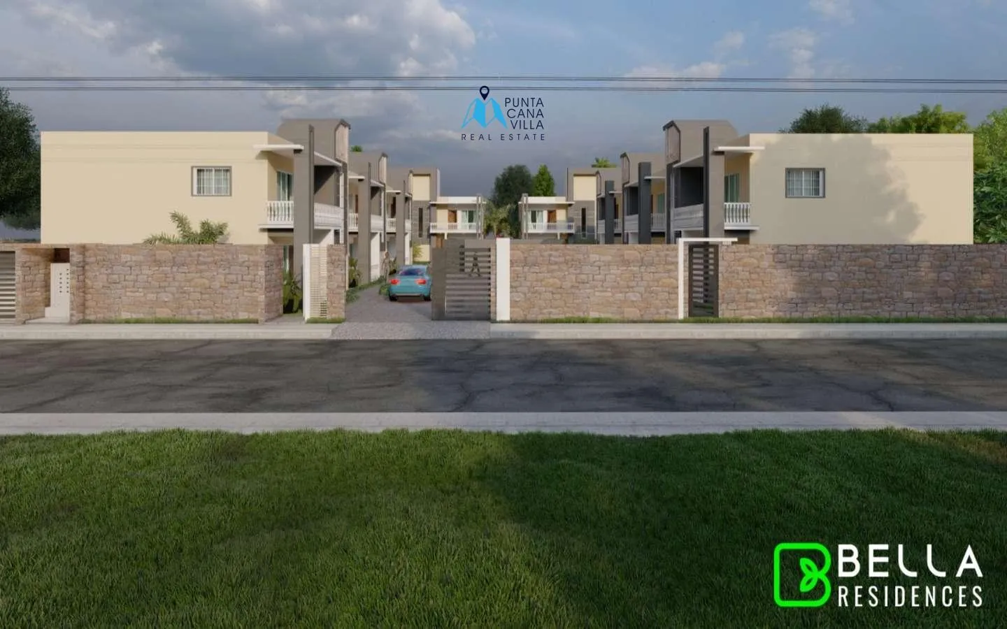 Bella Residences: Three Bedroom Villa For Sale In Bavaro