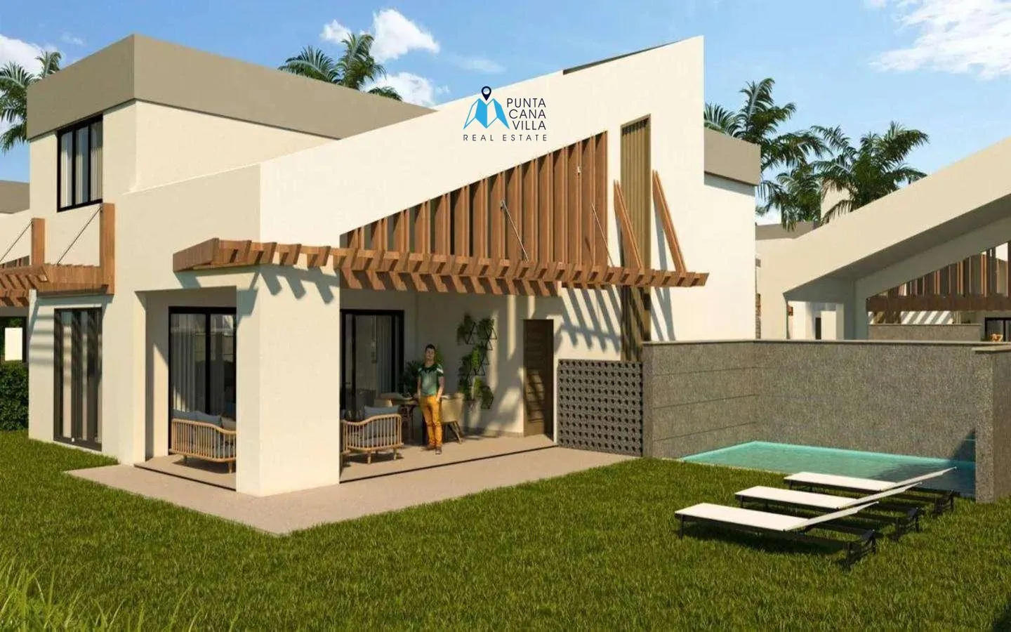 Las Sextas Four bedroom villa for sale in Punta Cana Village () Las Sextas Four bedroom villa for sale in Punta Cana Village ()